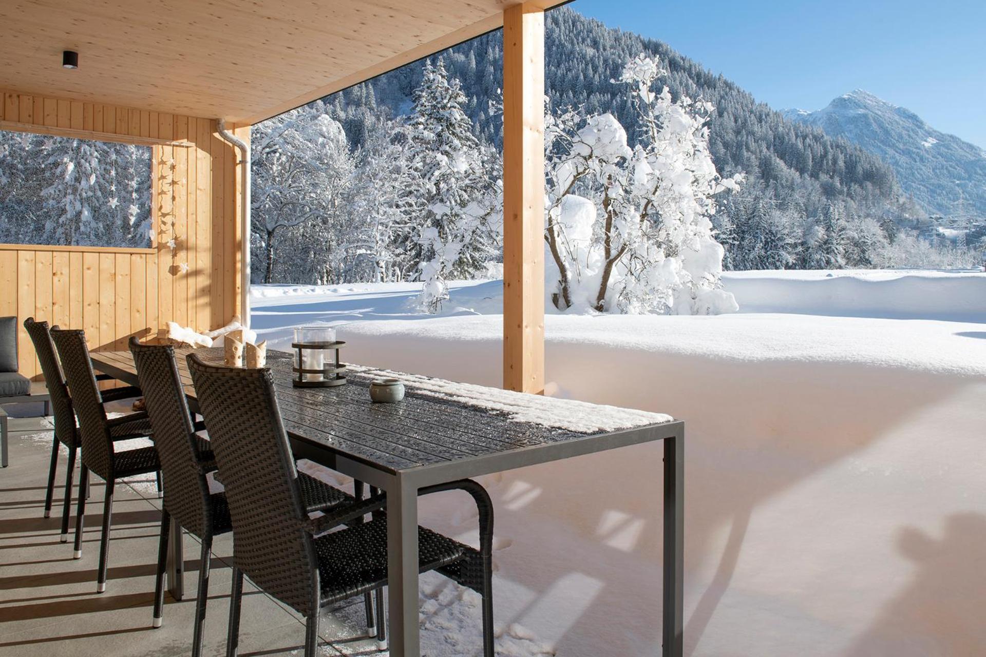 Villa Haus Valtellina Galgenul Esterno foto