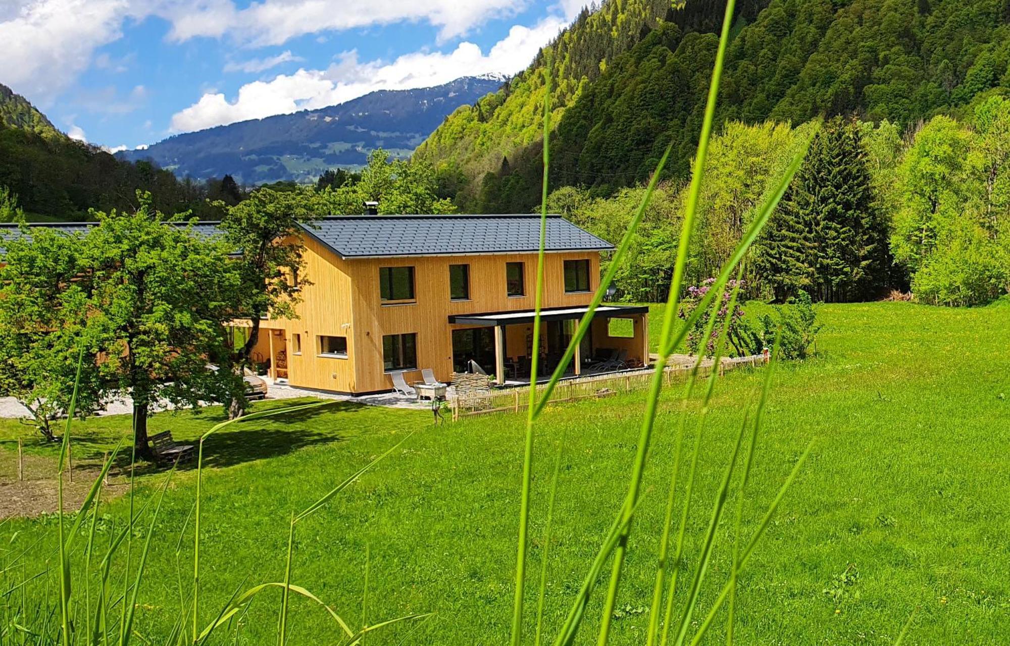 Villa Haus Valtellina Galgenul Esterno foto